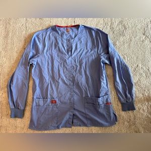 Dickies Women’s Small Scrub Jacket Ciel Blue Size Small